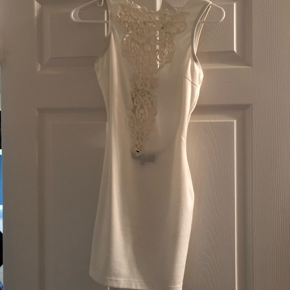 NastyGal Lace Bodycon Dress - Picture 3 of 7